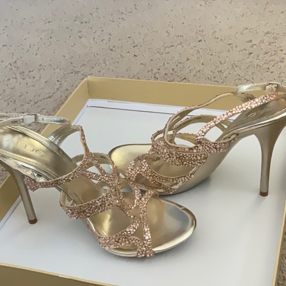Strassed high heel sandals - Picture 4 of 9